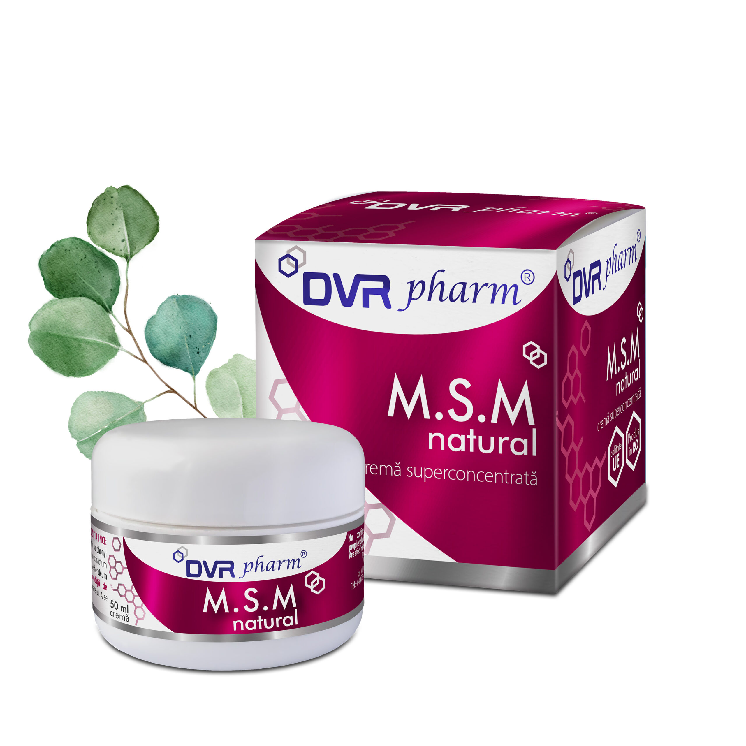 M.S.M. NATURAL - cremă 50 ml