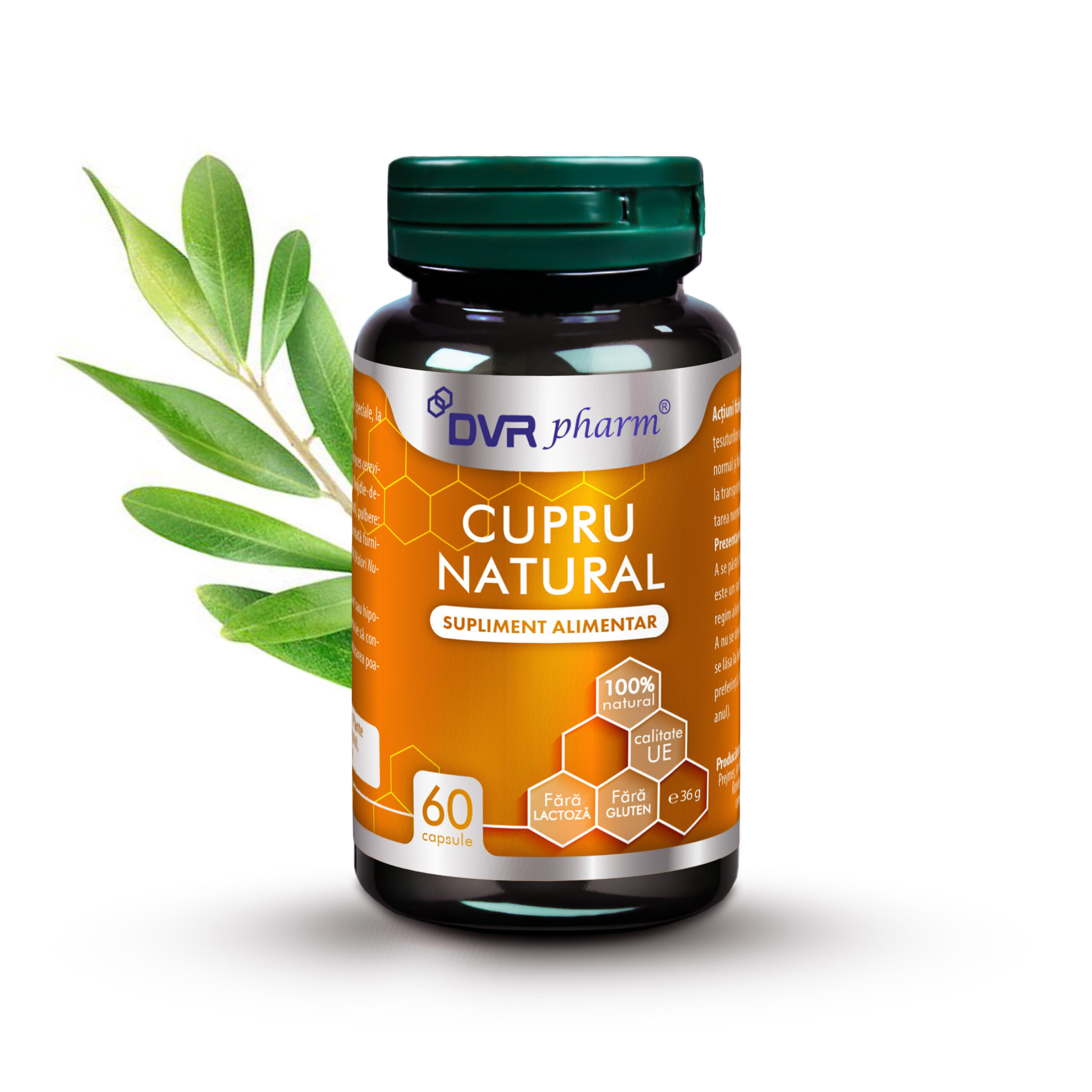 CUPRU NATURAL - 60 capsule
