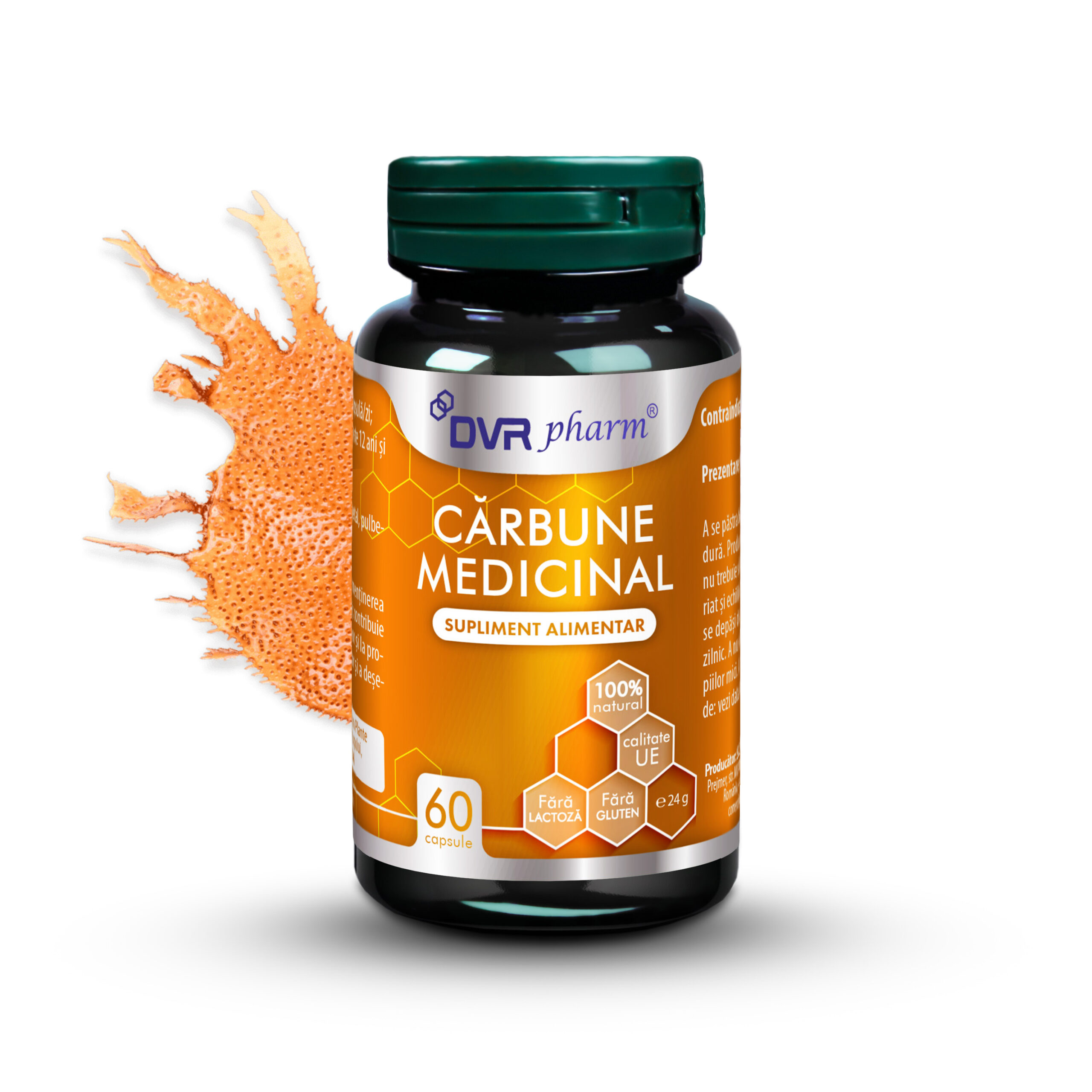 CĂRBUNE MEDICINAL - 60 capsule