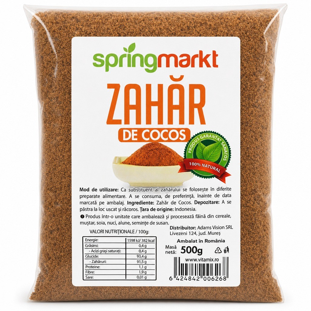 Zahar de Cocos 500gr