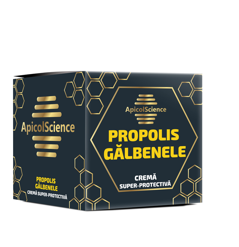 CREMĂ SUPER-PROTECTIVĂ CU PROPOLIS ȘI GĂLBENELE - 75 ml