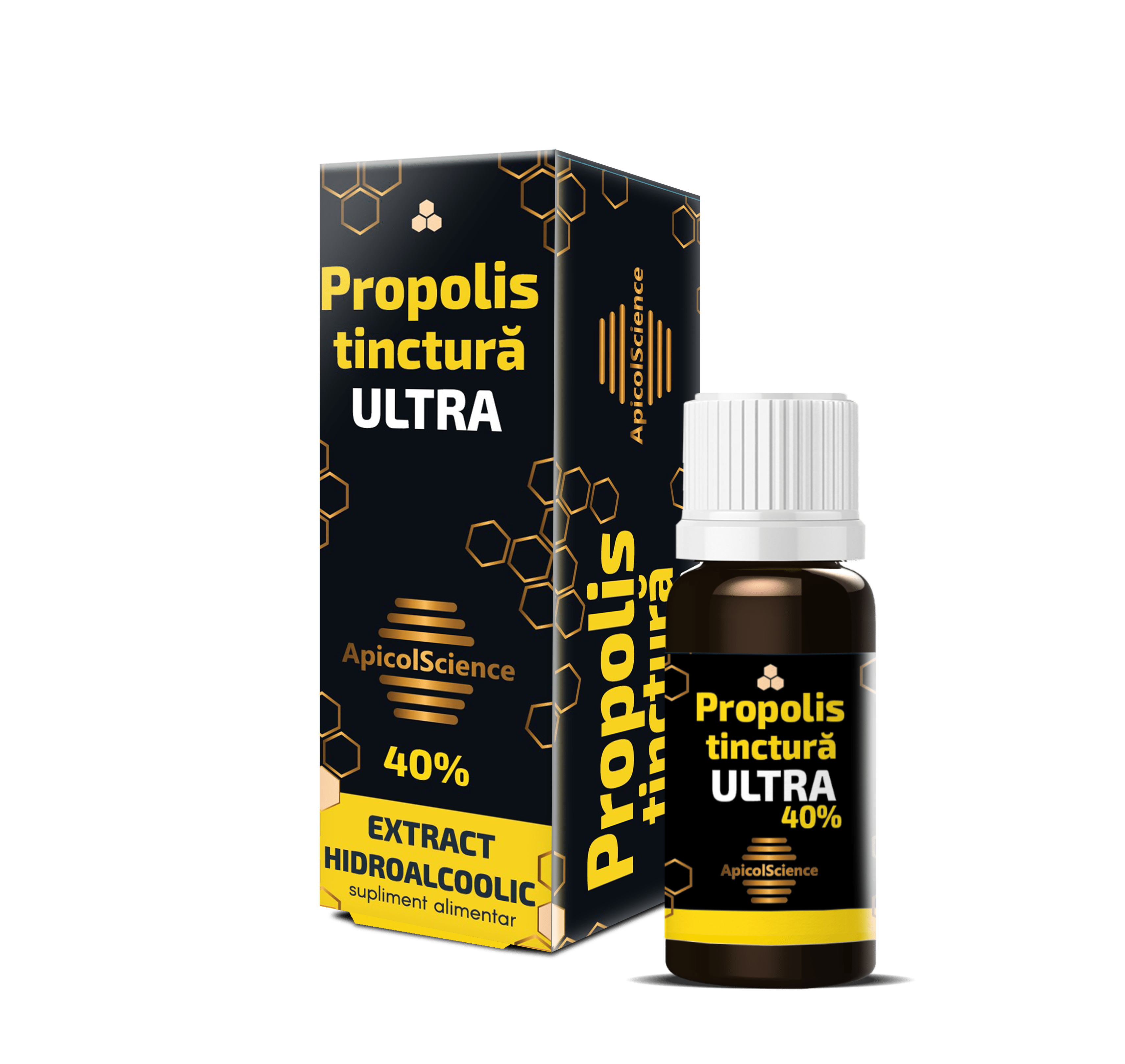 PROPOLIS TINCTURĂ ULTRA 40% - 10 ml