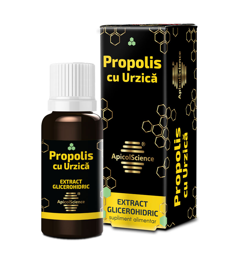 PROPOLIS CU URZICĂ EXTRACT GLICEROHIDRIC - 30 ml
