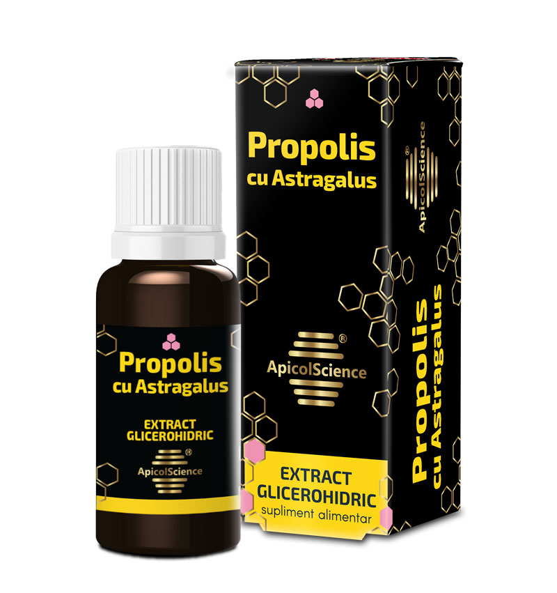 PROPOLIS CU ASTRAGALUS EXTRACT GLICEROHIDRIC – 30 ml