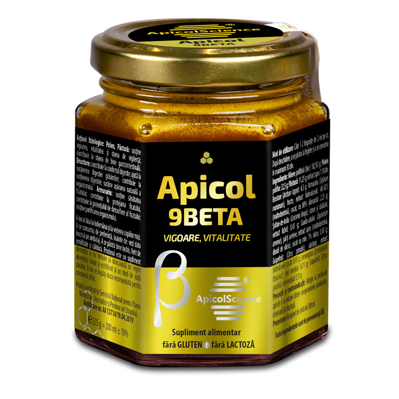 APICOL9BETA - "Mierea galbenă" - 200 ml