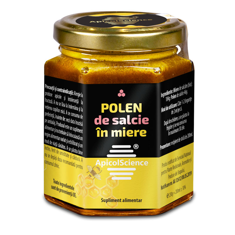 POLEN DE SALCIE ÎN MIERE - 200 ml