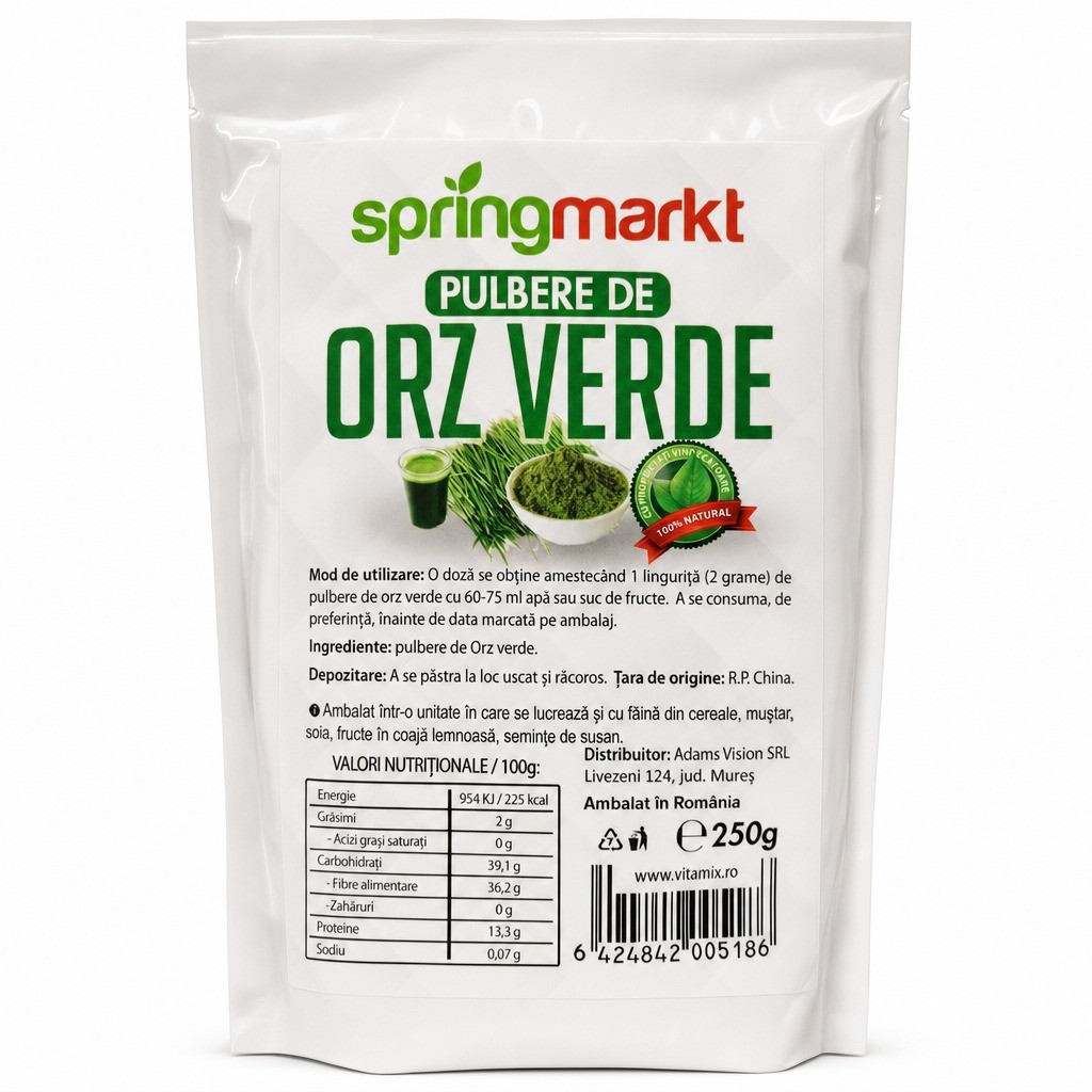 Orz verde Pulbere, 250gr, springmarkt
