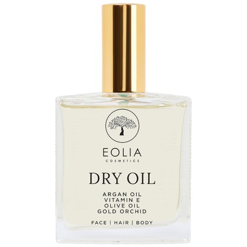 Ulei organic uscat cu sclipici, Gold Orhid, 100ml, Eolia