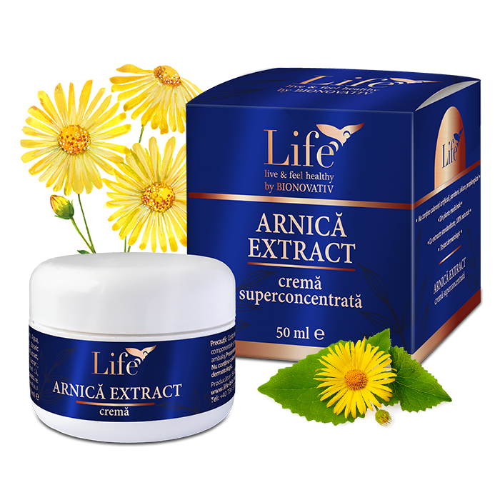 ARNICĂ EXTRACT cremă – 50 ml