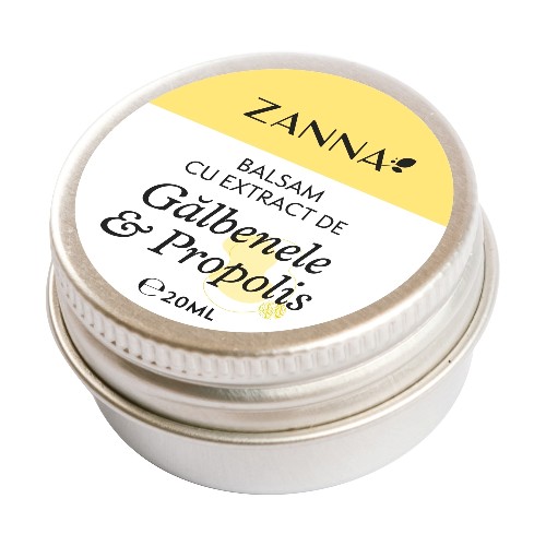 Balsam cu extract de Galbenele si Propolis, 20ml, Zanna