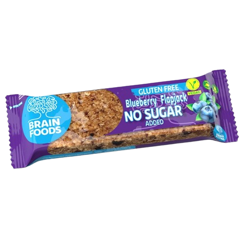 Baton de Ovaz cu Afine fara Gluten si fara Zahar 70gr Brain Food